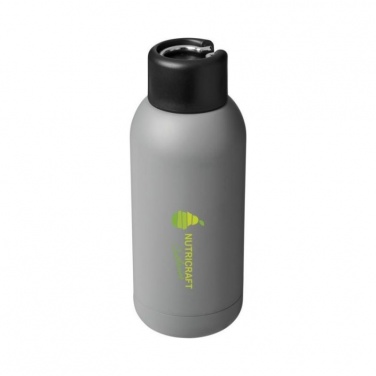 Logotrade promotional products photo of: Brea 375 ml vacuum insulated sport bottle, grey