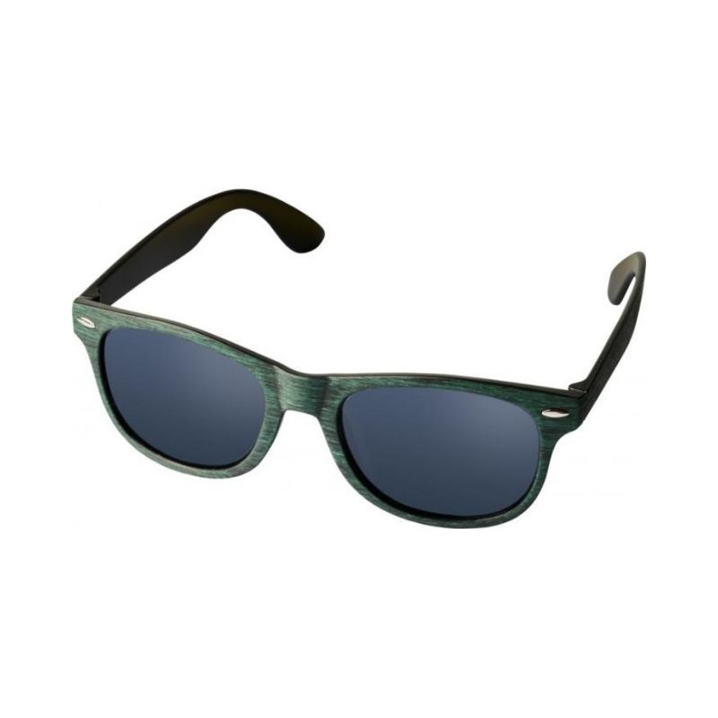 Logotrade corporate gift image of: Sun Ray sunglasses with heathered finish, green