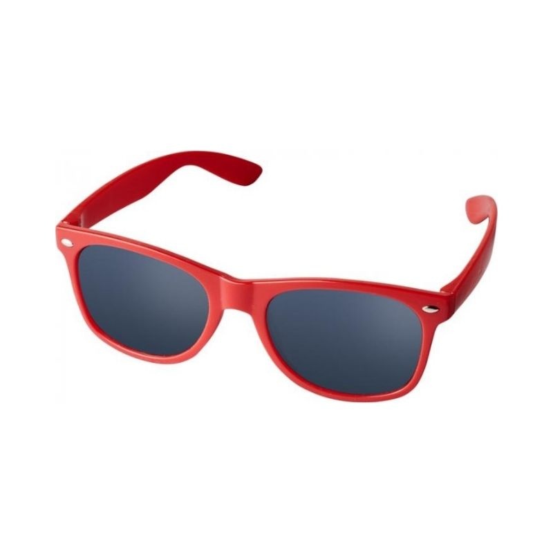 Logotrade promotional item image of: Sun Ray sunglasses for kids, red