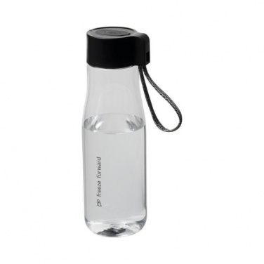 Logotrade promotional giveaway picture of: Ara 640 ml Tritan™ sport bottle with charging cable, transparent