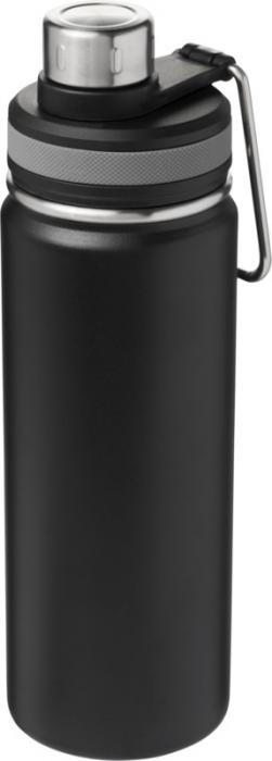 Logotrade promotional gift image of: Gessi 590 ml copper vacuum insulated sport bottle, black