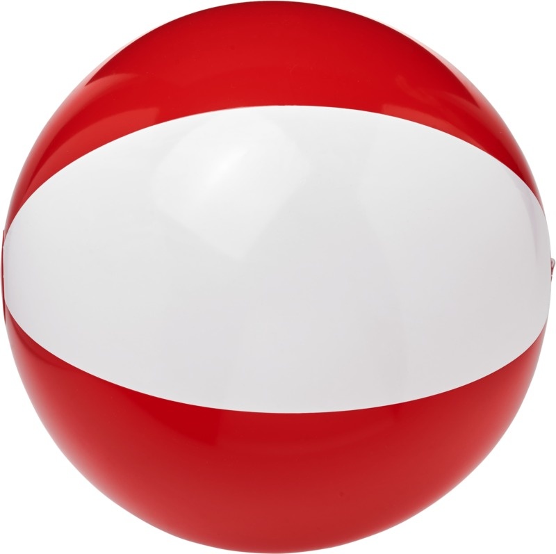 Logotrade promotional gift image of: Bora solid beach ball, red