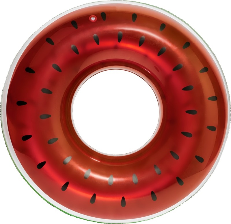 Logo trade promotional giveaways image of: Watermelon inflatable swim ring