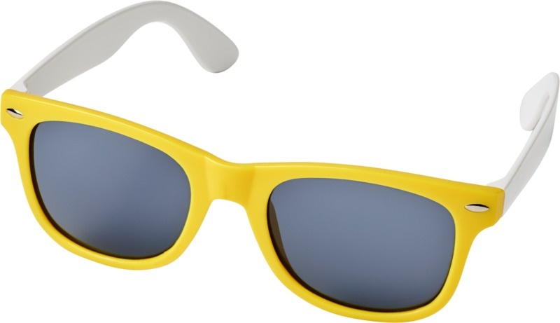 Logo trade promotional gifts picture of: Sun Ray colour block sunglasses, yellow