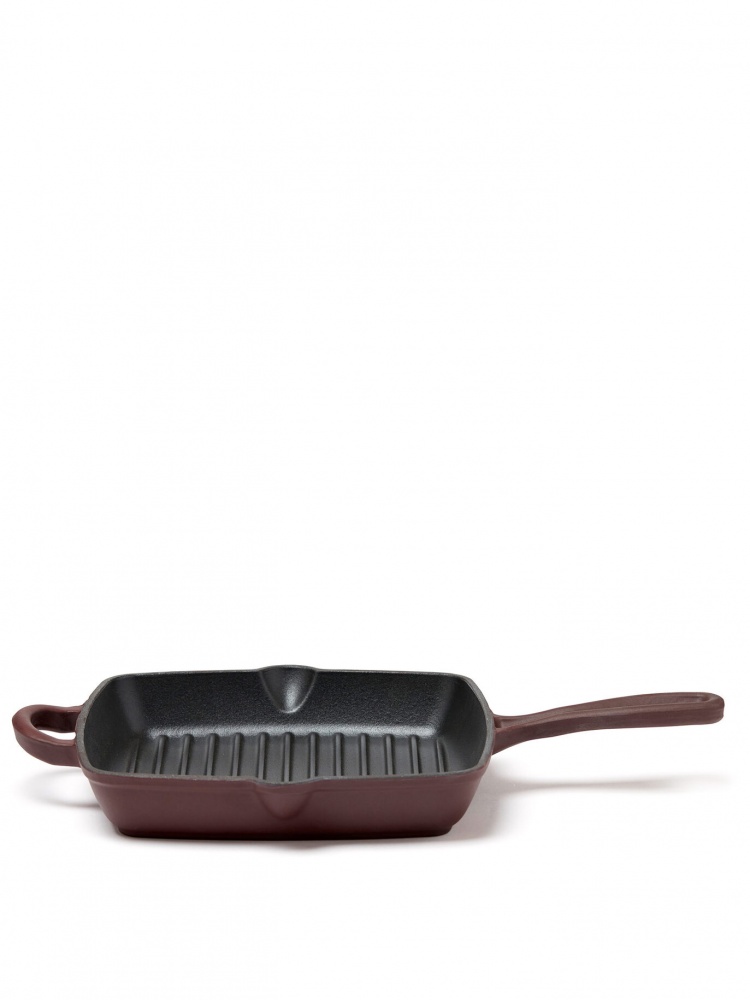 Logotrade corporate gift picture of: Monte grill pan, burgundy