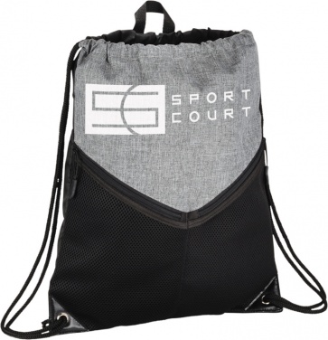 Logotrade promotional merchandise image of: Voyager Drawstring Sportspack, black