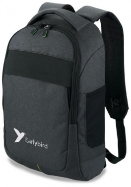 Logo trade promotional merchandise photo of: Power-Strech 15" laptop backpack, charcoal