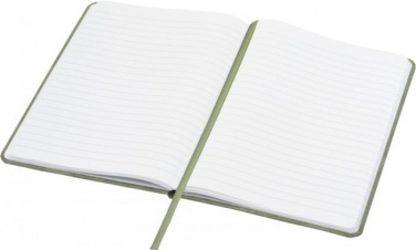 Logo trade corporate gifts image of: Breccia A5 stone paper notebook, green