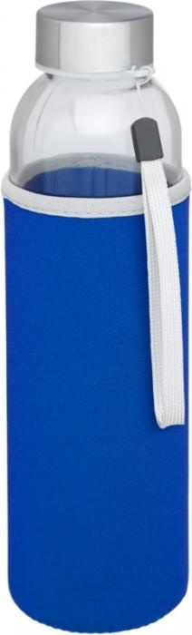 Logotrade promotional products photo of: Bodhi 500 ml glass sport bottle, blue