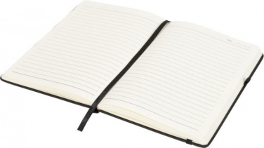 Logotrade corporate gift image of: Rivista medium notebook, black