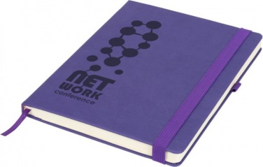 Logotrade business gift image of: Rivista notebook large, purple