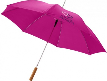 Logo trade promotional items picture of: 23" Lisa automatic umbrella, pink