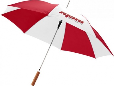 Logo trade promotional gift photo of: 23" Lisa automatic umbrella, red/white