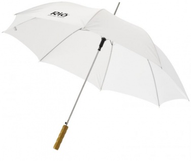 Logo trade corporate gifts picture of: 23" Lisa automatic umbrella, white