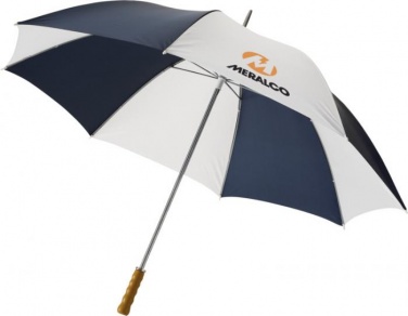 Logo trade advertising product photo of: Karl 30" Golf Umbrella, blue/white