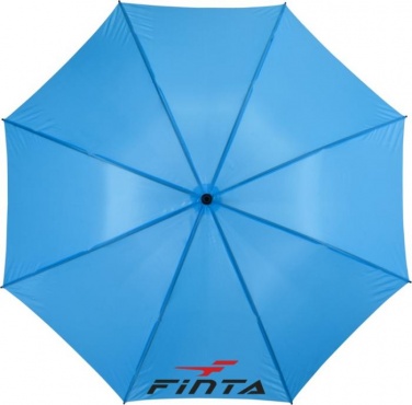 Logotrade promotional gift image of: Yfke 30" golf umbrella with EVA handle, light blue