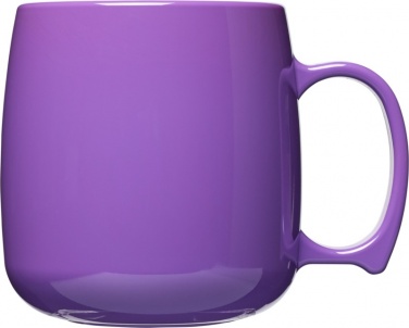 Logotrade corporate gift picture of: Classic 300 ml plastic mug, purple