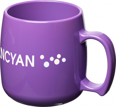 Logo trade promotional item photo of: Classic 300 ml plastic mug, purple