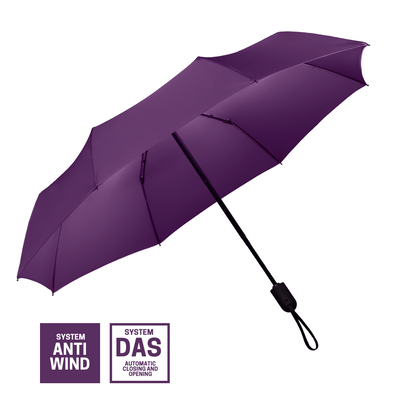 Logotrade promotional gifts photo of: Full automatic umbrella Cambridge, purple