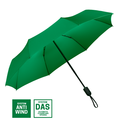 Logotrade promotional giveaway image of: Full automatic umbrella Cambridge, green