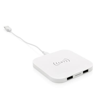 Logotrade promotional merchandise image of: Wireless 5W charging pad, white