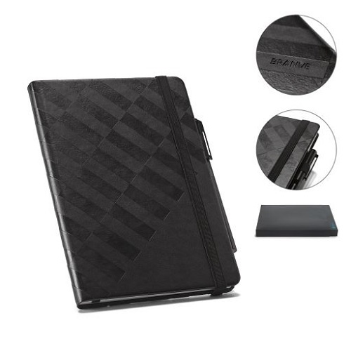 Logo trade promotional product photo of: Notebook or Notepad GEOMETRIC, Black