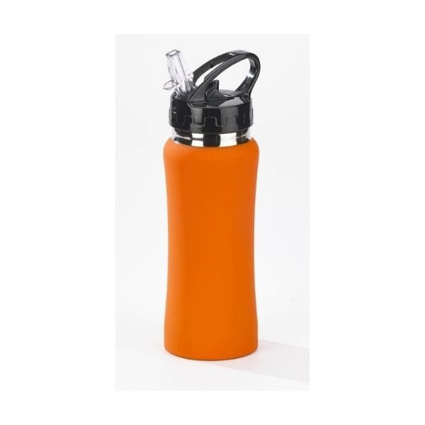 Logotrade promotional giveaway image of: WATER BOTTLE COLORISSIMO, 600 ml, orange.