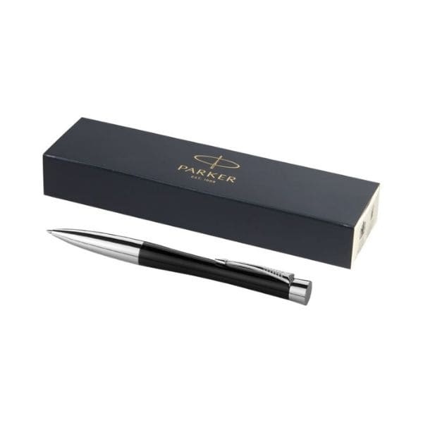 Logo trade promotional items image of: Parker Urban Ballpoint Pen, black