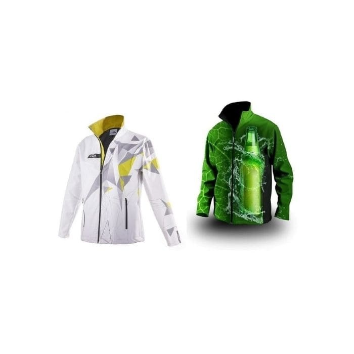 Logotrade promotional product image of: The Softshell jacket with full color print