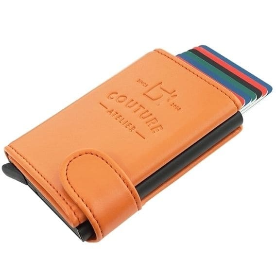 Logotrade corporate gift picture of: RFID wallet Oxford, orange