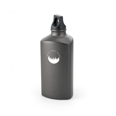 Logotrade corporate gift image of: Sports bottle Slater 600 ml, dark grey