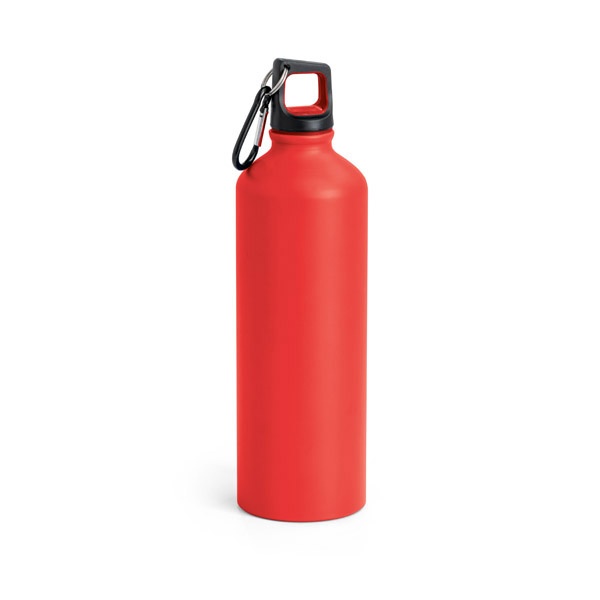 Logo trade advertising products picture of: Sports bottle, 800 ml, red