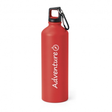 Logotrade promotional giveaway image of: Sports bottle, 800 ml, red