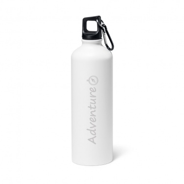 Logo trade promotional item photo of: Drinking bottle, 800 ml, white