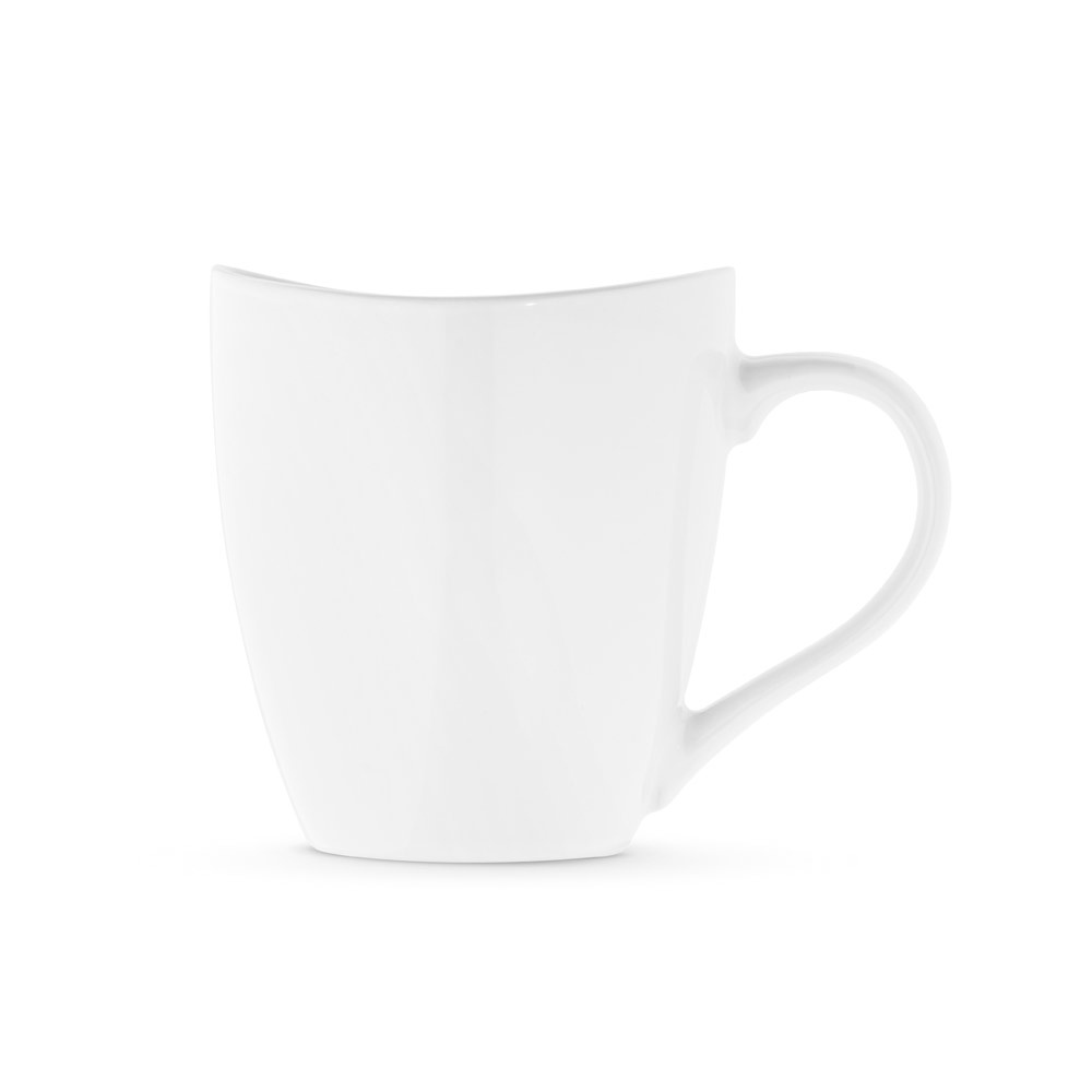 Logotrade promotional merchandise image of: Lisetta porcelain mug, 310 ml, white