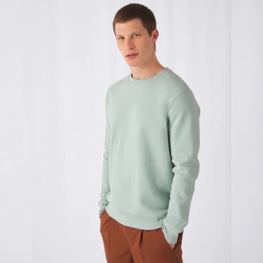 Logotrade promotional item picture of: Sweater KING CREW NECK, aqua green