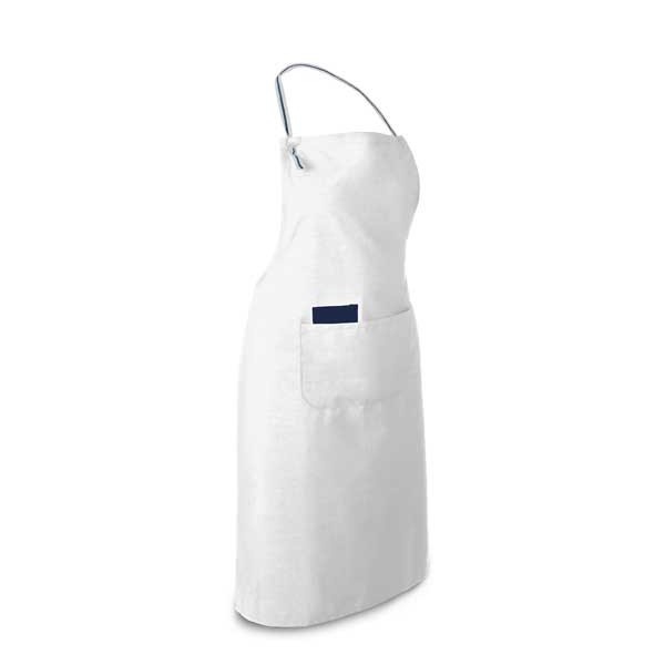 Logotrade promotional product image of: Apron with 2 pockets, white