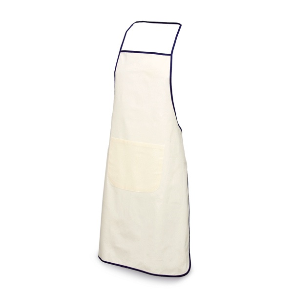 Logo trade corporate gift photo of: Apron, blue/white