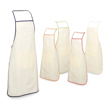 Logo trade business gift photo of: Apron, blue/white