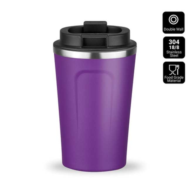 Logotrade promotional gift image of: Nordic coffe mug, 350 ml, purple