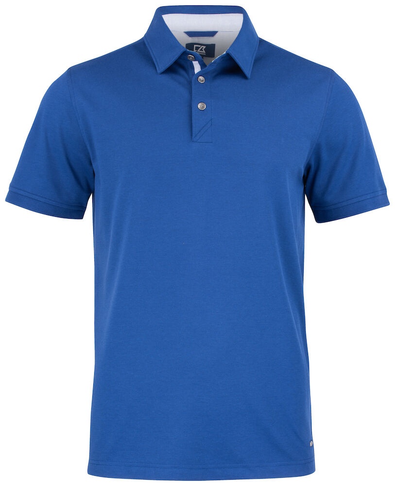 Logo trade promotional gifts picture of: Advantage Premium Polo Men, blue