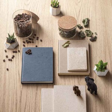 Logo trade corporate gifts image of: Teapad A6 notebook, natural