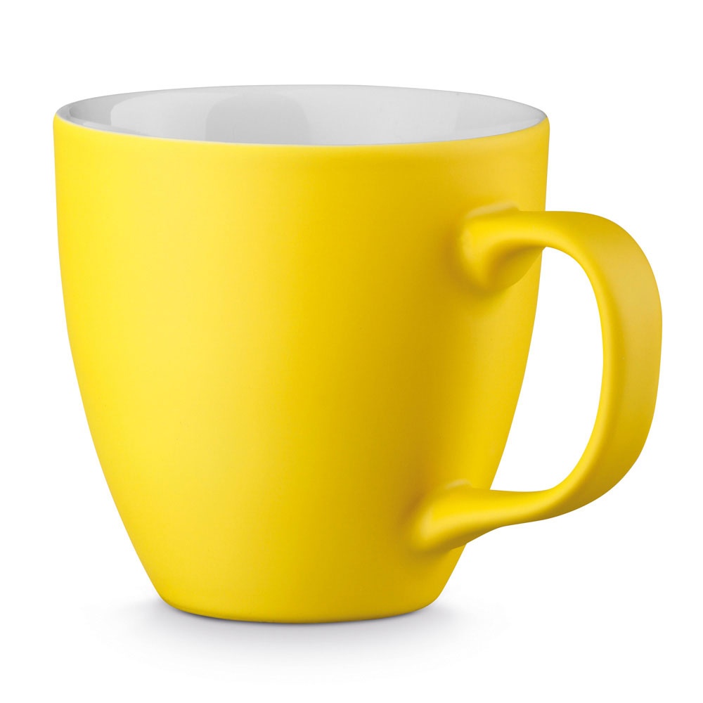 Logotrade promotional giveaways photo of: Panthony matt mug, yellow