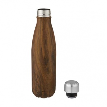 Logotrade promotional product image of: Cove vacuum insulated stainless steel bottle, 500 ml, brown