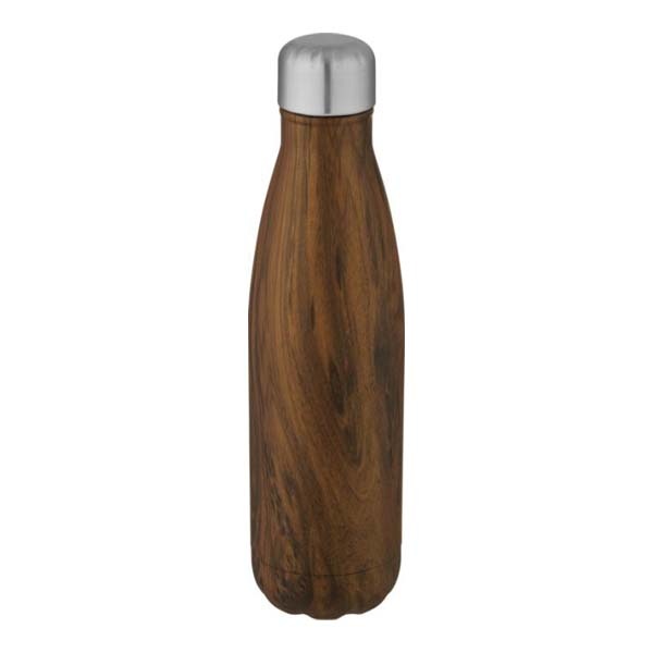 Logo trade promotional product photo of: Cove vacuum insulated stainless steel bottle, 500 ml, brown