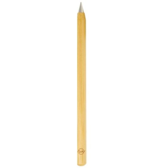 Logotrade promotional item image of: Perie bamboo inkless pen, natural