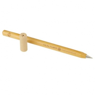 Logotrade promotional items photo of: Perie bamboo inkless pen, natural