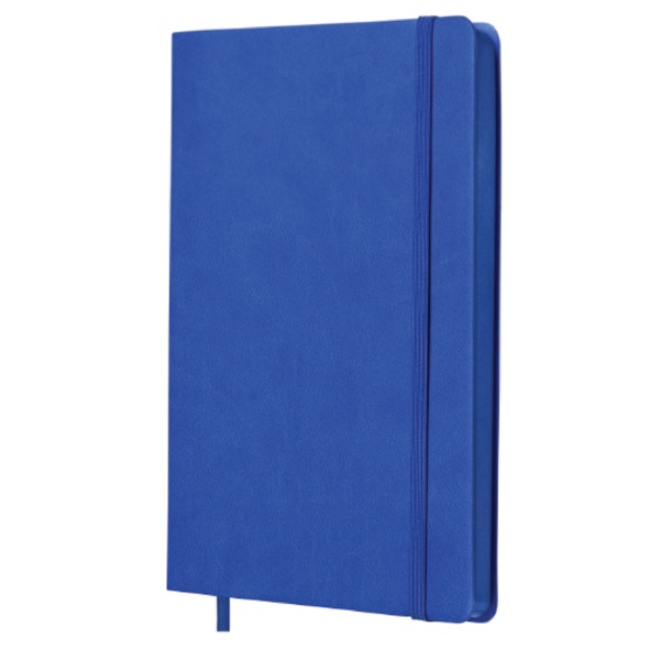 Logotrade corporate gift image of: Grid notebook Shady GRS A5, blue