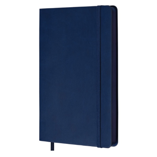 Logotrade corporate gifts photo of: Grid notebook Shady GRS A5, navyblue