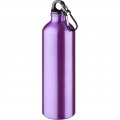 Oregon 770 ml aluminium water bottle with carabiner, Purple